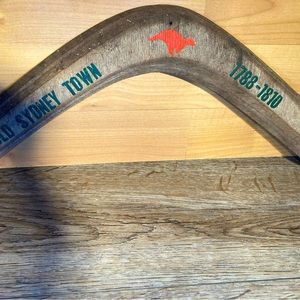 Boomerang from Australia Sydney old town